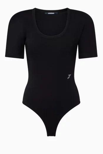 Le Ovalo Bodysuit in Cotton