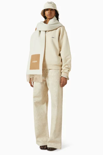 Le Camionneur Grosgrain Sweatshirt in Cotton
