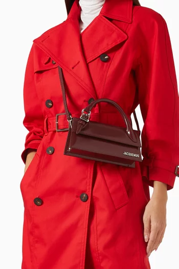 Le Chiquito Long Boucle Bag in Leather