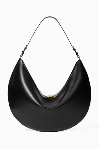 Le Sac Ovalo Shoulder Bag in Leather