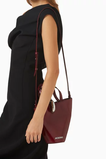 Small Bambola Bucket Bag in Leather
