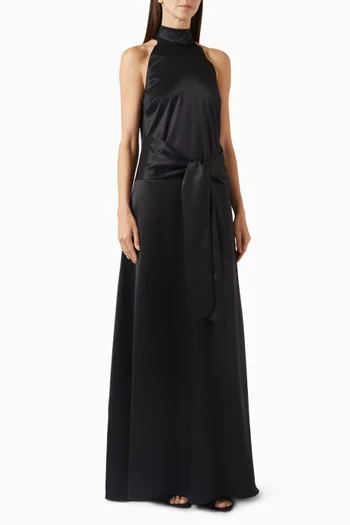 Jocelyn Maxi Dress in Satin