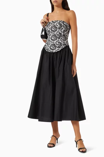 Melody Corset Midi Dress