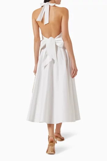 Hannah Halterneck Midi Dress