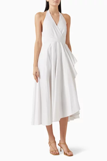 Hannah Halterneck Midi Dress