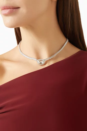 Crystal-embellished Necklace
