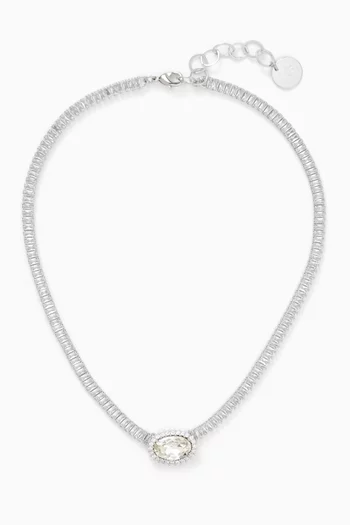 Crystal-embellished Necklace