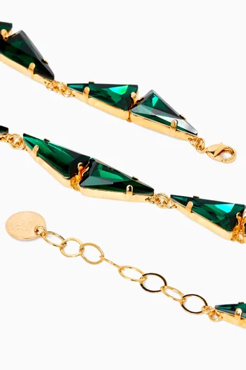 Selene Necklace in Gold-plated Brass