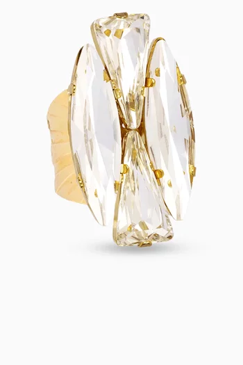 Hera Cluster Ring in Gold-plated Brass