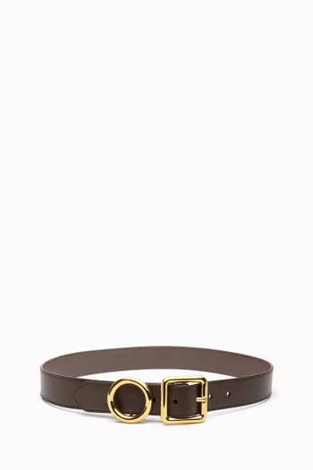 La Ceinture Regalo Belt in Leather