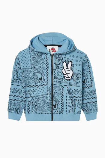 x Disney Mickey Mouse Hoodie in Cotton