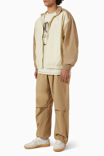 Club Oversized Woven Tracksuit Jacket