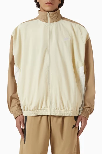 Club Oversized Woven Tracksuit Jacket