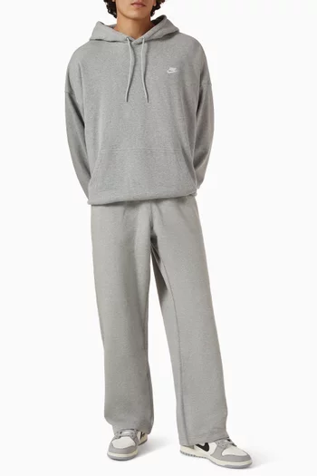 Solo Swoosh Open-hem Pants in Fleece