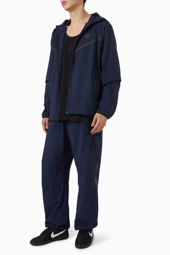 Tech Jacket in Stretch Nylon