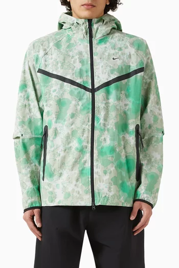 Dri-FIT Woven Camo Windrunner Jacket
