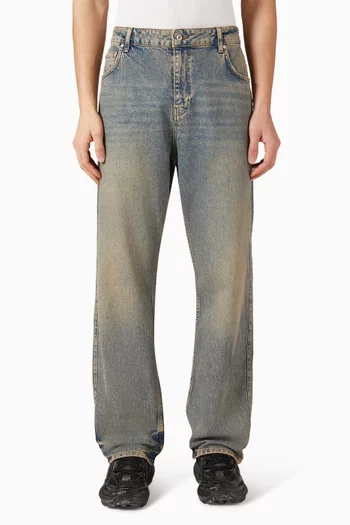 Straight-leg Jeans in Denim