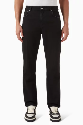 بنطال جينز آر 2 بقصة ساق مستقيمة دينم