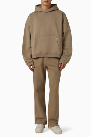 Initial Boxy Hoodie in Cotton