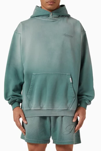 كنزة بغطاء رأس وشعار Owners Club‏ قطن