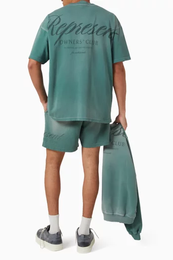 Owners’ Club Script T-shirt in Cotton