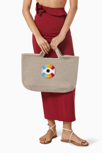 Punch Tote Bag in Recycled Cotton
