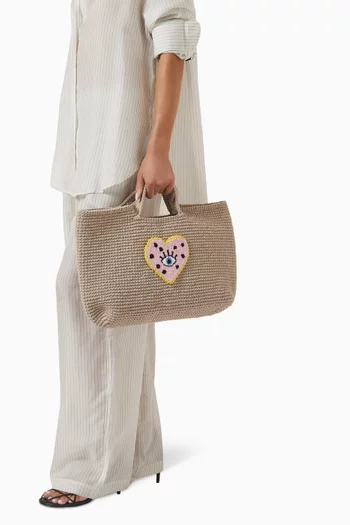 Punch Tote Bag in Recycled Cotton