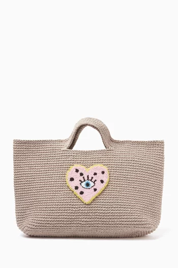 Punch Tote Bag in Recycled Cotton
