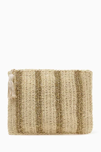 Lumi Clutch in Paper Yarn