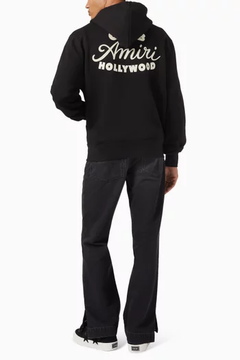 Club Amiri Zip Hoodie in Cotton