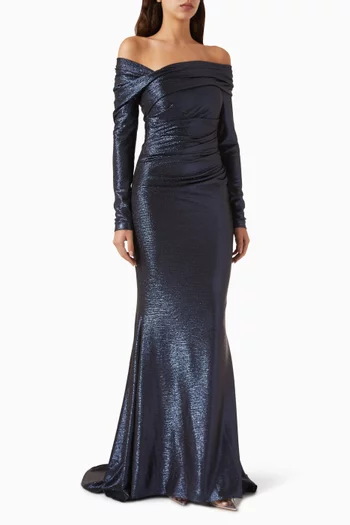 Off-shoulder Mermaid Dress