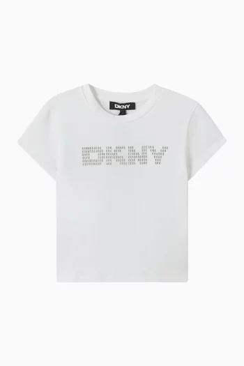 Logo T-shirt in Jersey