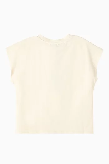 Illustration Logo T-shirt in Jersey
