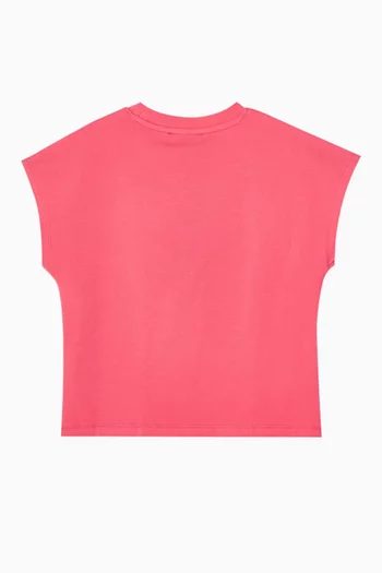 Illustration Logo T-shirt in Jersey