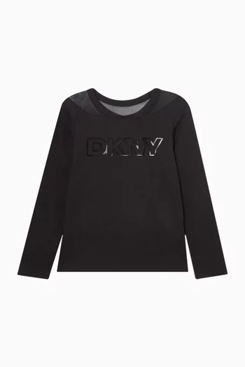 Logo-print T-shirt in Jersey