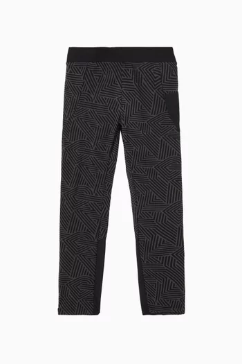 Mini-me Crosswalk Leggings in Stretch-jersey