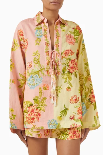 Dhun Tassel Tunic Top