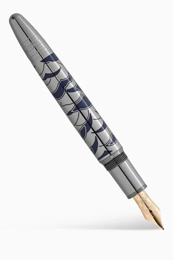 Meisterstück Around the World in 80 Days Solitaire LeGrand Fountain Pen