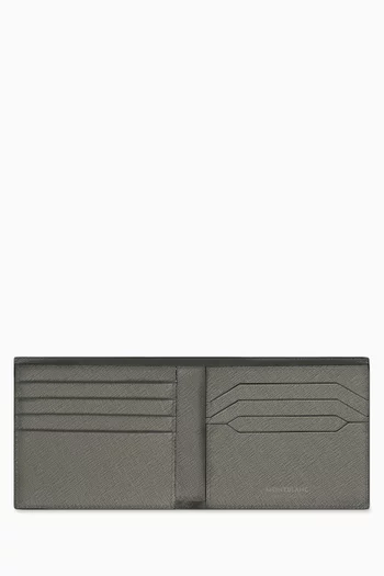Sartorial Wallet 8cc in Saffiano-print Leather