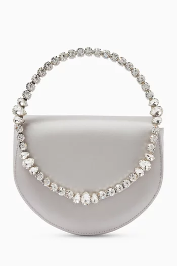 Lily Eternity Clutch in Satin
