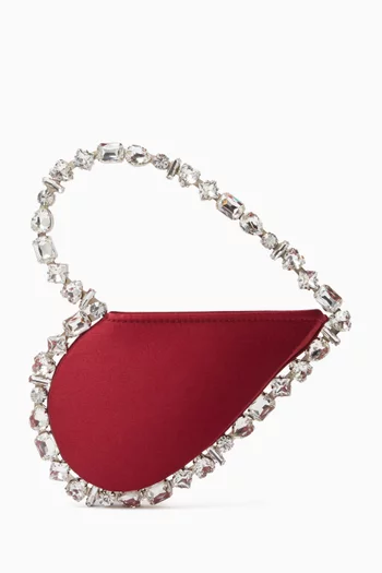 Taliya Love Clutch in Satin