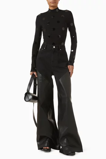 Polka-dot Hotfix Bodysuit