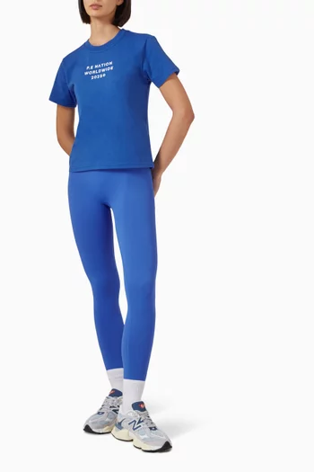 Compact T-shirt in Cotton