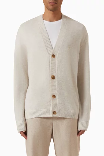 Theo Cardigan in Alpaca-blend