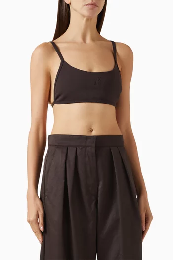Control Bralette in Compact Neoprene