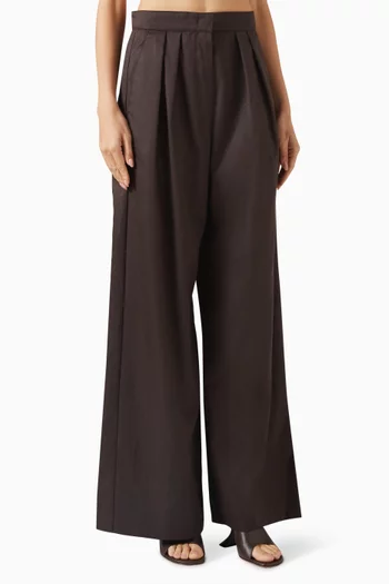 Crimp Wide-leg Pants