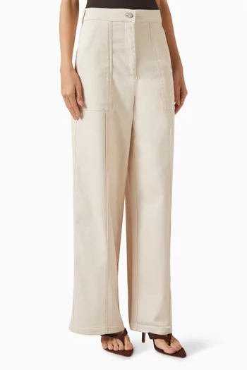Energy Wide-leg Pants in Denim