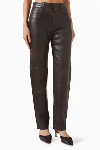 Drive Pants in Leather