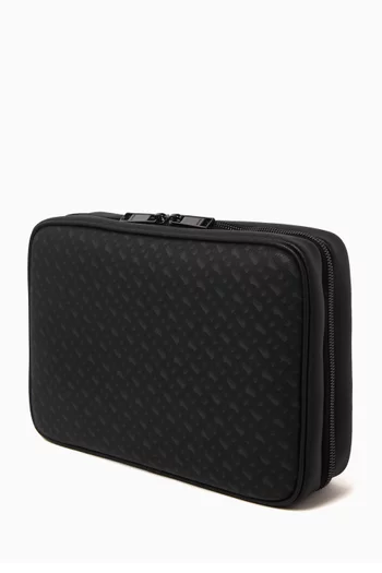 Monogram Washbag in Bonded Leather