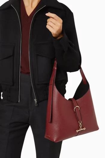 Kite Hobo Bag in Leather